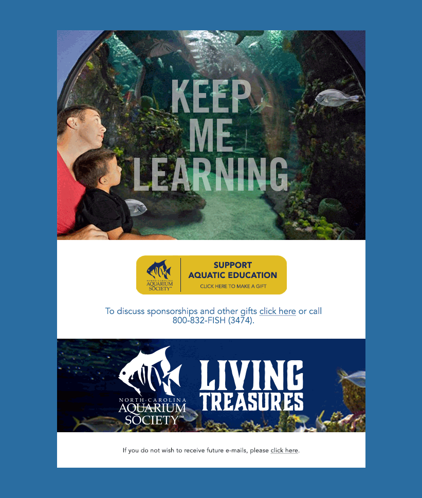 North Carolina Aquarium Society E-Newsletter