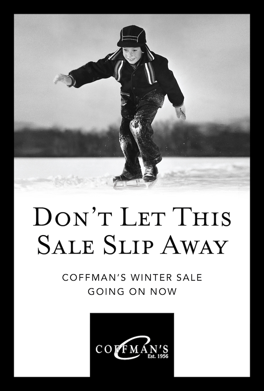 Coffman's Mens Wear Winter Sale Ad
