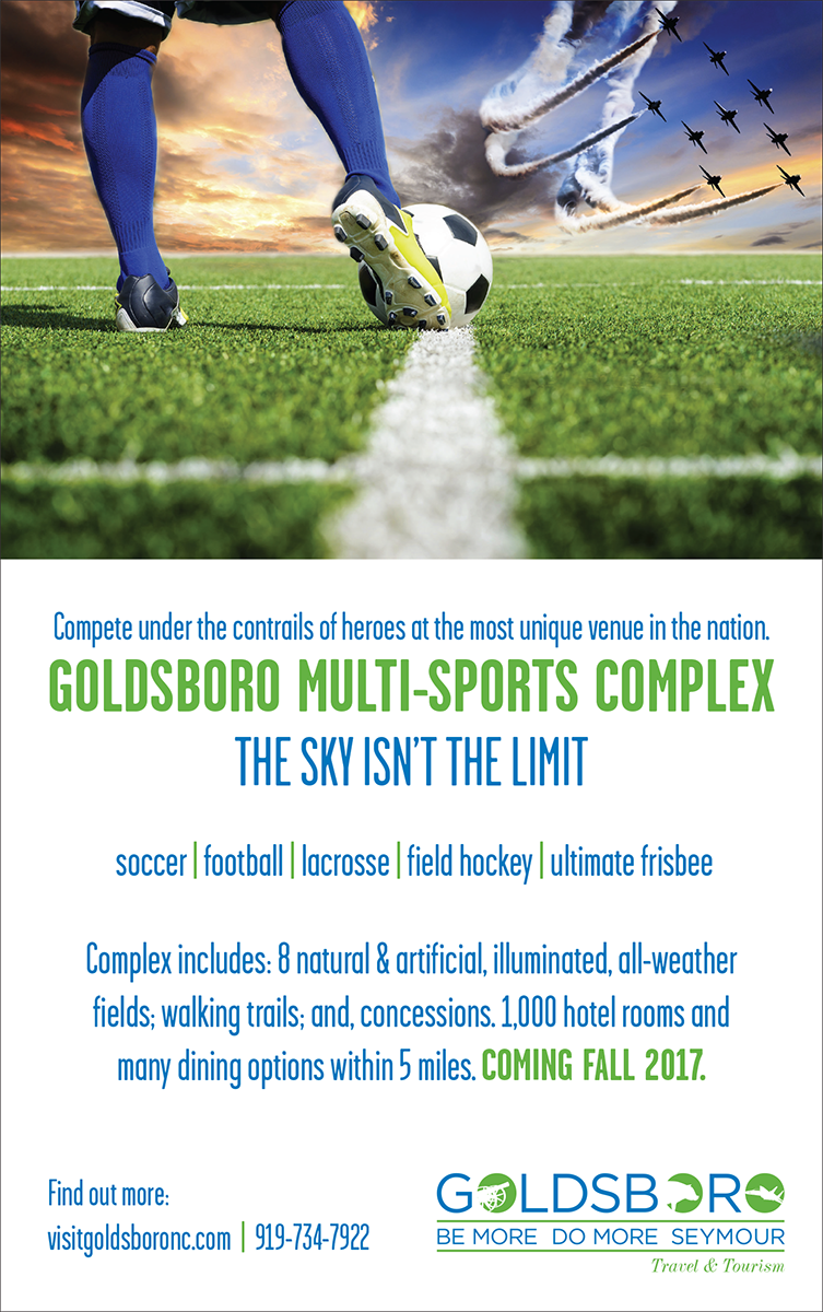 Goldsboro Print Advertisement for the Sports Complex
