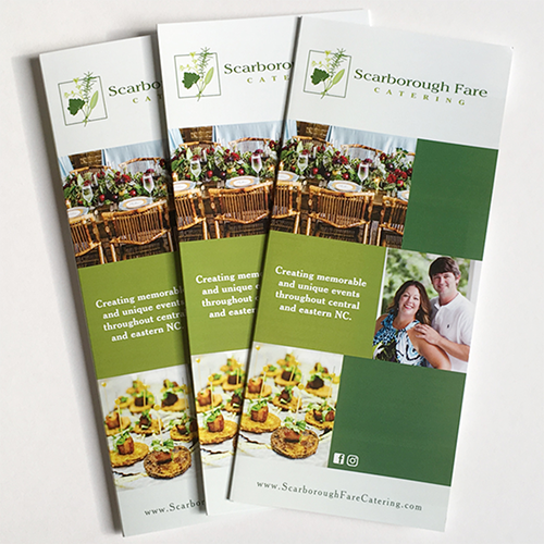 Scarborough Fare Catering Brochure Front