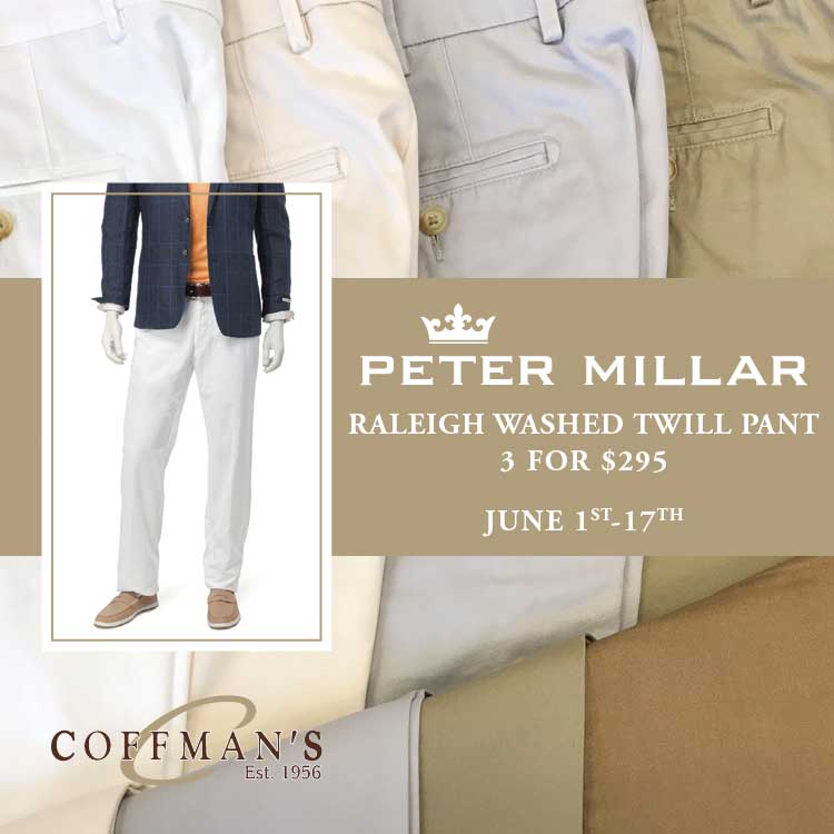 Coffman's Mens Wear Trunk Show Ad