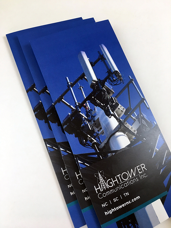 Hightower brochure for a tradeshow