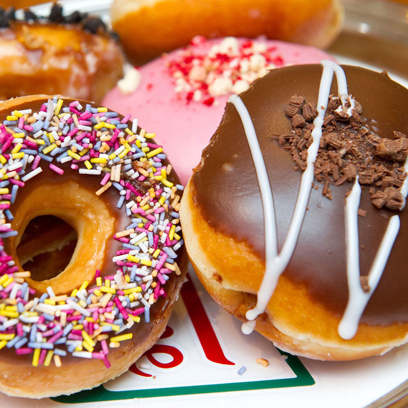 Krispy Kreme assorted donuts