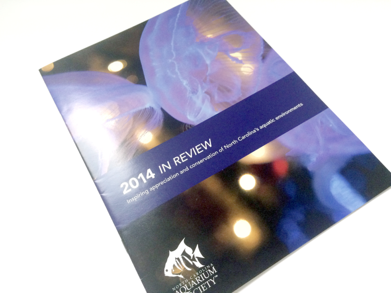 North Carolina Aquarium Society Annual Review 2014 Collateral