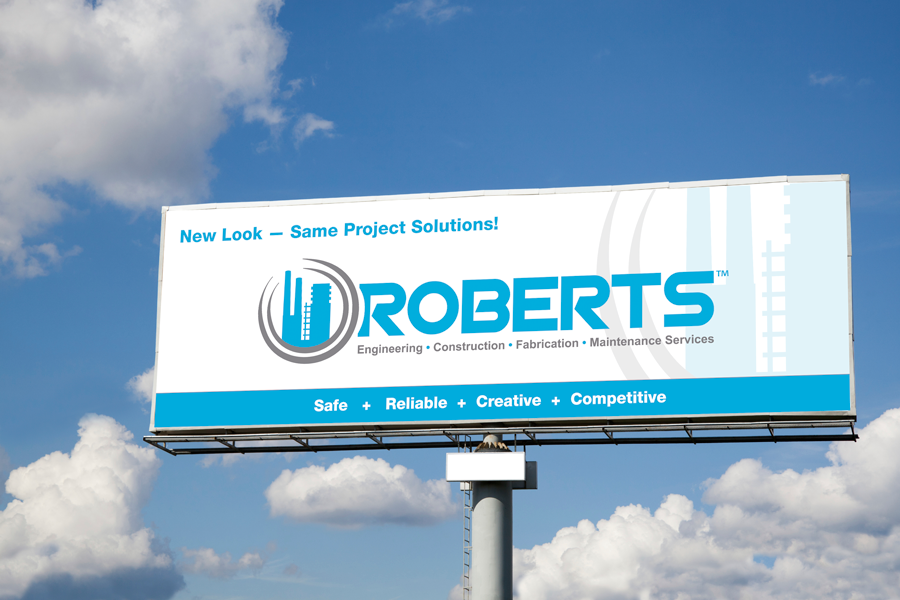 The Roberts Company outdoor billboard