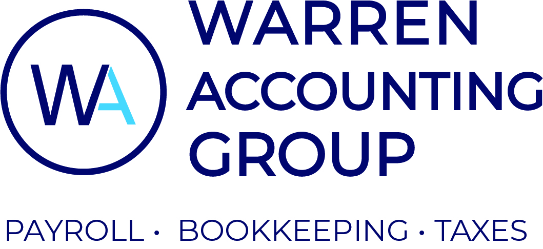 Warren Accounting Group stacked logo designed by Igoe Creative